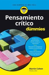 book Pensamiento crítico para Dummies