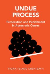 book Undue Process: Persecution and Punishment in Autocratic Courts