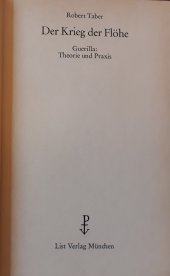 book Der Krieg der Flöhe. Guerilla: Theorie und Praxis