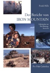 book Der Bericht von IRON Mountain - Geheimplan zur Bevölkerungskontrolle