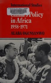 book China's Policy in Africa 1958-71