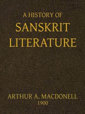 book A History of Sanskrit Literature