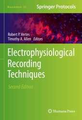 book Electrophysiological Recording Techniques