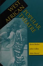 book West African popular theatre