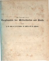 book Allgemeine Encyclopädie der Wissenschaften und Künste in alphabetischer Folge / Zweite Section : Hecabona bis Heinrich (fürstliche Personen)