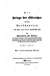 book Der Siebenjährige Krieg