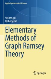 book Elementary Methods of Graph Ramsey Theory