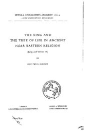 book The King and the Tree of Life in Ancient Near Eastern Religion (King and Saviour IV)