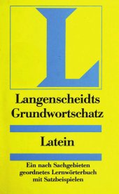 book Langenscheidts Grundwortschatz Latein