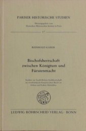 book Bischofsherrschaft zwischen Königtum und Fürstenmacht: Studien zur bischöflichen Stadtherrschaft im westfränkisch-französischen Reich im frühen und hohen Mittelalter