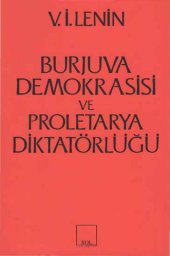 book Burjuva Demokrasisi ve Proletarya Diktatörlüğü