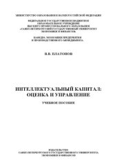 book Интеллектуальный капитал: оценка и управление: учебное пособие