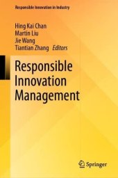 book Responsible Innovation Management