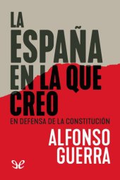 book La España en la que creo