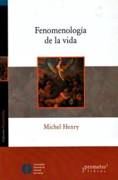 book Fenomenología de la vida