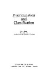 book Discrimination and Classification