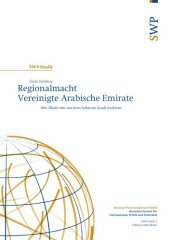 book Regionalmacht Vereinigte Arabische Emirate : Abu Dhabi tritt aus dem Schatten Saudi-Arabiens