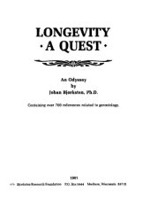 book Longevity: A Quest