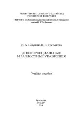book Дифференциальные и разностные уравнения: Учебное пособие
