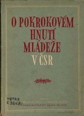 book O pokrokovém hnutí mládeže v ČSR