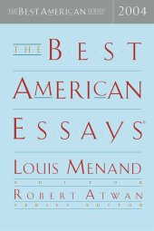 book The Best American Essays 2004