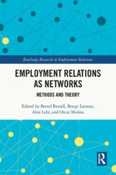 book Employment Relations as Networks: Methods and Theory