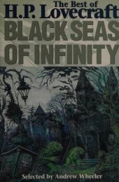 book Black Seas of Infinity. The Best of H.P. Lovecraft