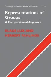 book Representations of Groups: A Computational Approach