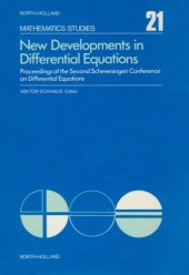 book New Developments in Differential Equations, Proceedings of the Conference on Analytical and Numerical Approachesto Asymptotic Problems, Universityof Nijmegen