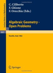 book Algebraic Geometry--Open Problems 