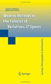 book Modern Methods in the Calculus of Variations: LP Spaces 