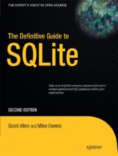 book The Definitive Guide to SQLite 