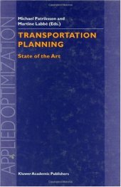 book Transportation Planning: State of the Art 