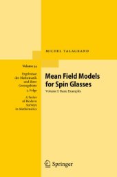 book Mean Field Models for Spin Glasses: Volume I: Basic Examples