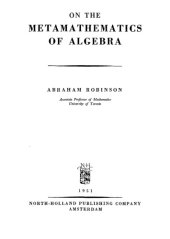 book On the Metamathematics of Algebra