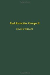 book Real Reductive Groups II: No. 2 