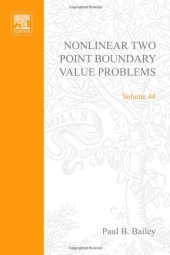 book Nonlinear 2 Point Boundary Value Problems 