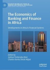 book The Economics of Banking and Finance in Africa: Developments in Africa’s Financial Systems