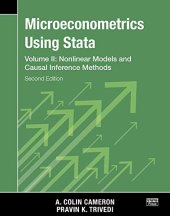 book Microeconometrics Using Stata, Second Edition, Volume II: Nonlinear Models and Casual Inference Methods