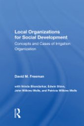 book Local Organizations for Social Development: Concepts and Cases of Irrigation Organization