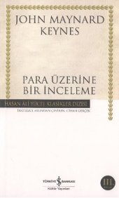 book Para Üzerine Bir İnceleme