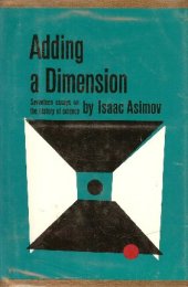 book Adding a Dimension