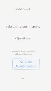 book Seksualitetens historie 1 : Viljen til viten