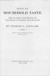 book Hints on Household Taste : The Classic Handbook of Victorian Interior Decoration