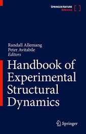 book Handbook of Experimental Structural Dynamics