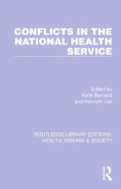 book Conflicts in the National Health Service