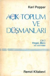 book Açık Toplum ve Düşmanları Cilt 2:Hegel,Marx ve sonrası