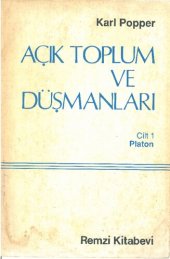 book Açık Toplum ve Düşmanları Cilt 1:Platon