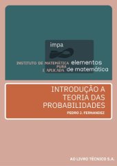 book Introdução à Teoria das Probabilidades