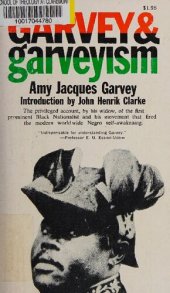 book Garvey and Garveyism